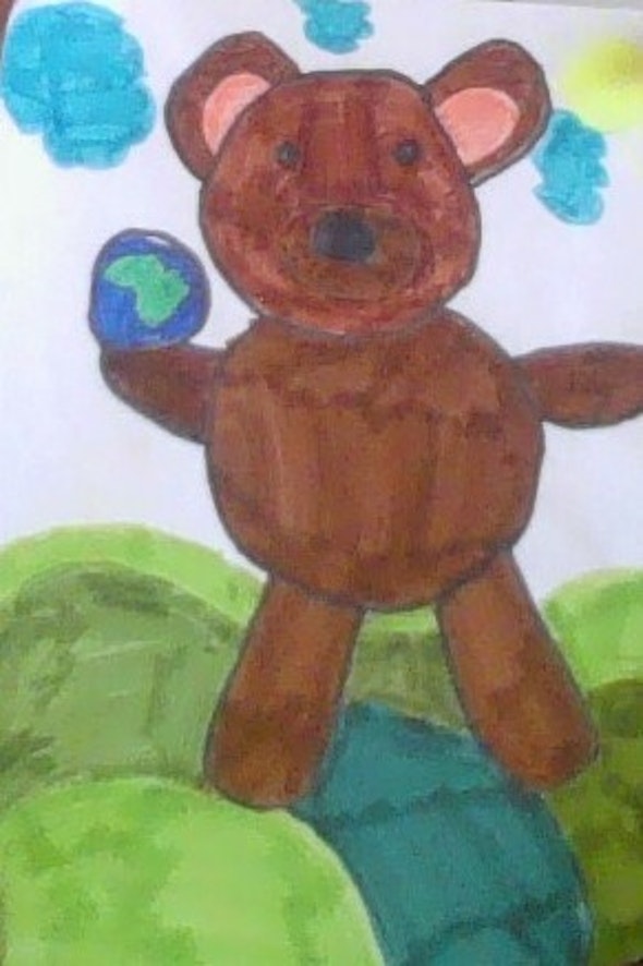 <p><em>The Strong Bear </em>by Jayla, 3rd grade, Marie Hughes Elementary School</p>
