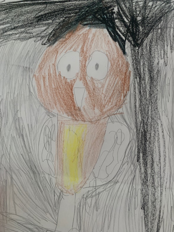 <p><em>Bob the Owl</em> by Abrianna C., 3rd grade, Marie Hughes Elementary School</p>