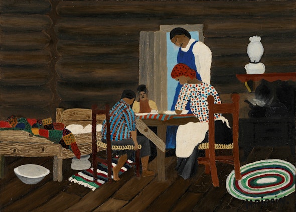 <p>The following student models were inspired by Horace Pippin's work.</p>