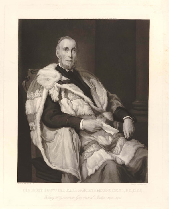 <p>Thomas George Baring, the Earl of Northbook.</p>