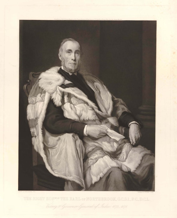 <p>Thomas George Baring, the Earl of Northbook.</p>