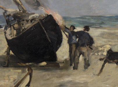 In Focus Gallery Talk: Manet’s <i>Tarring the Boat</i>