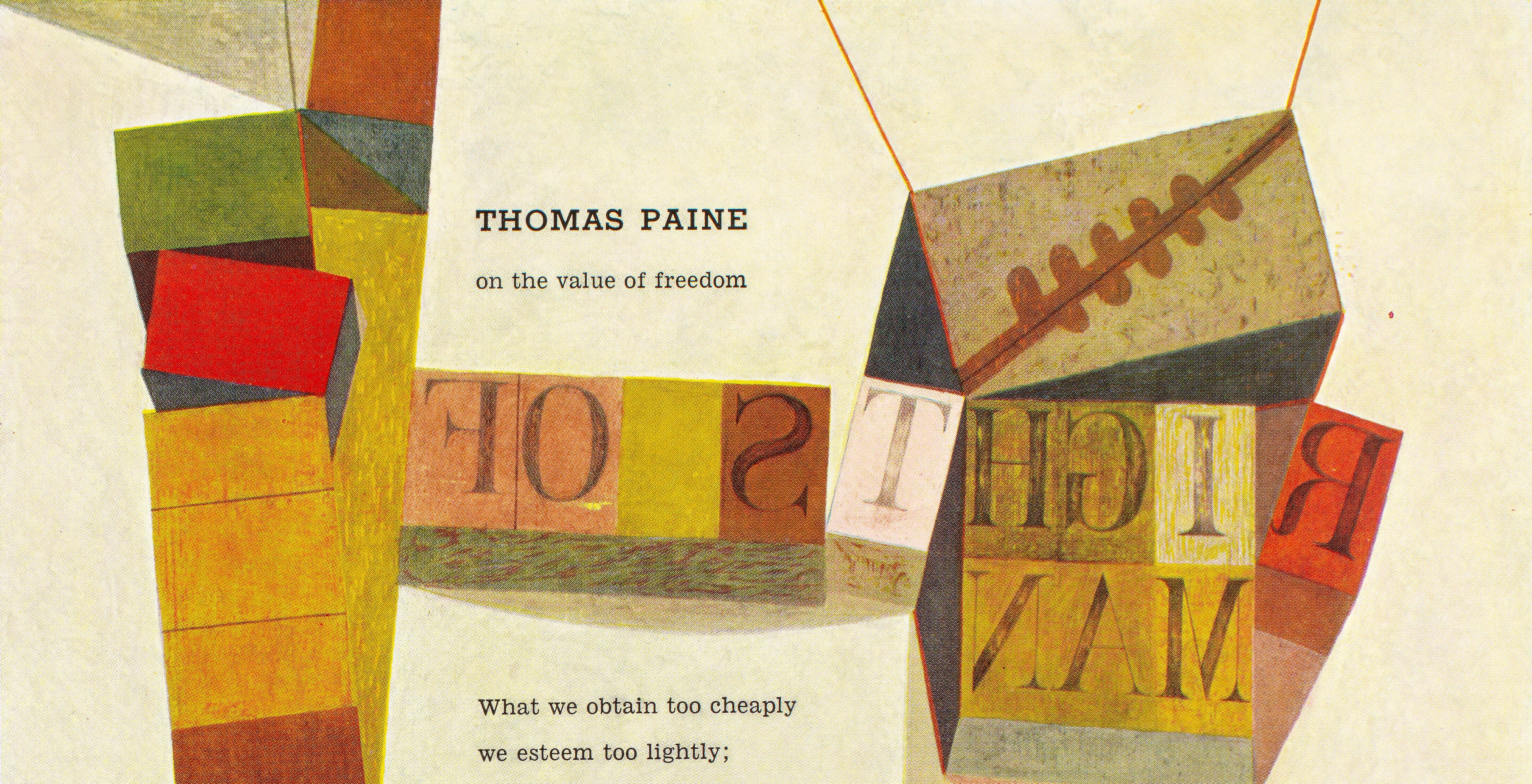 Deep Dive: “Thomas Paine on the value of freedom” Ad by S. Neil Fujita