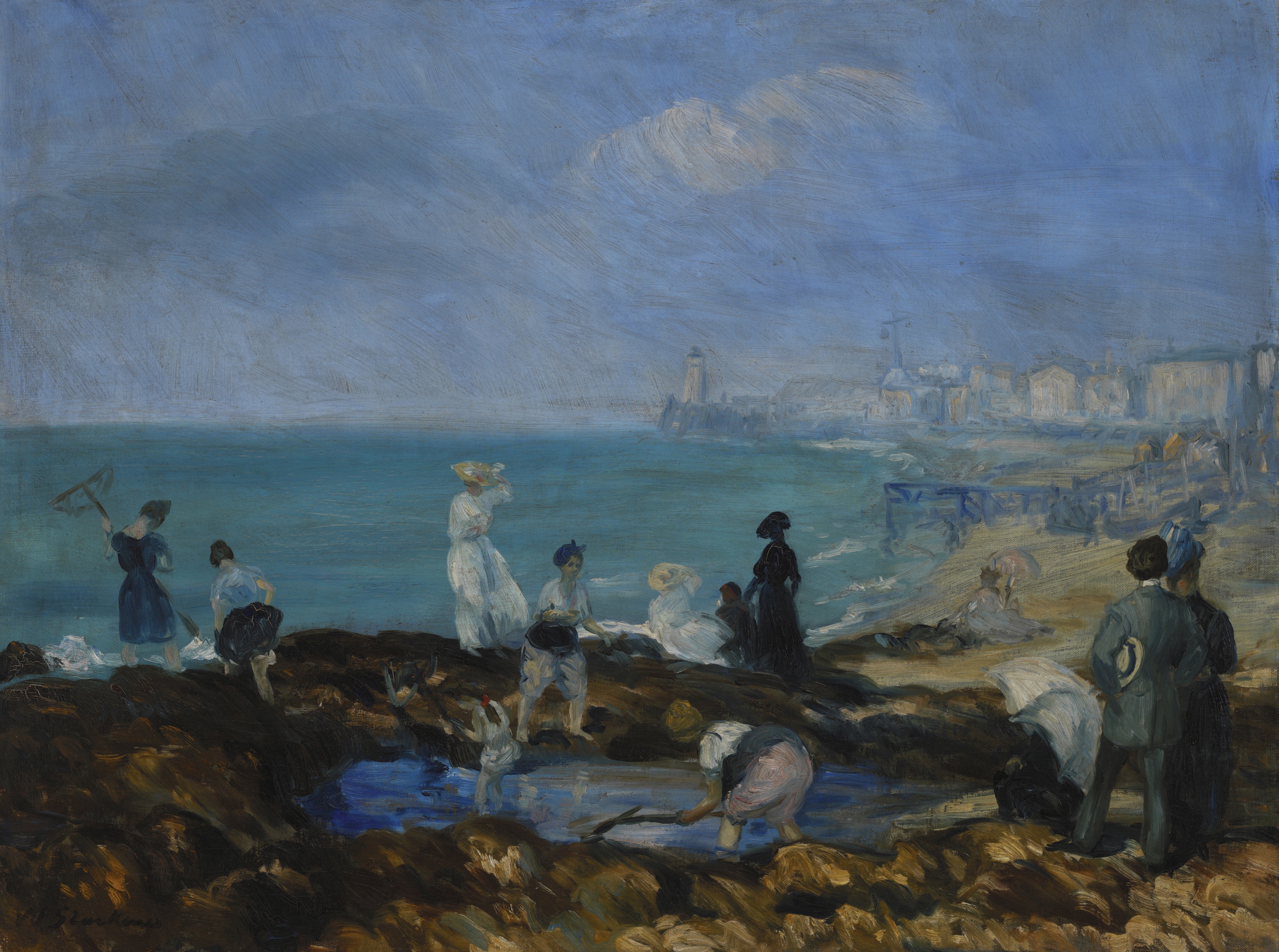 Close-Looking Immersion: Glackens’s <i>Beach at Dieppe</i>