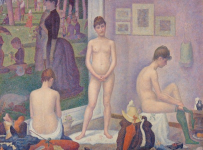 Close-Looking Immersion: Seurat’s <i>Models</i>
